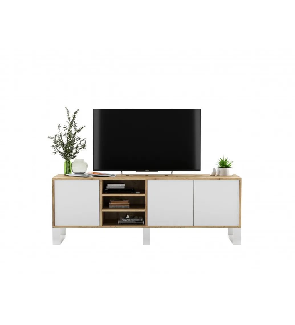 Stolik pod Tv Apollo III 150 cm biały*Polski Design ML Sale