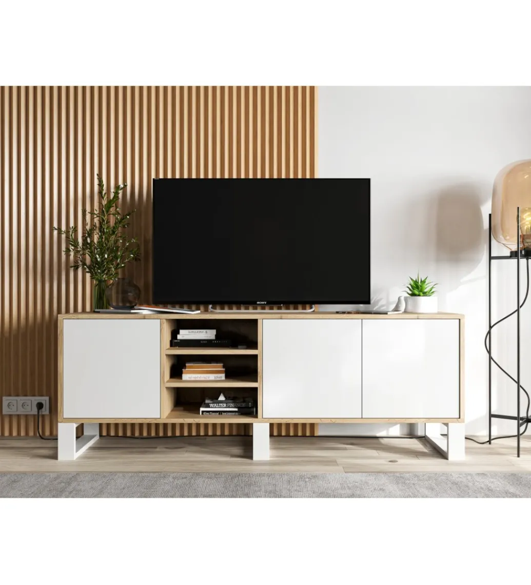Stolik pod Tv Apollo III 150 cm biały*Polski Design ML Sale