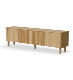 Stolik pod TV ARANGO 190 cm naturalny*Halmar Clearance