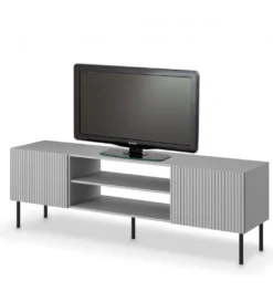 Stolik pod TV ASENSIO 180 cm szary*Halmar Clearance