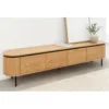 Stolik pod TV ATELIER 200 cm kolor naturalnego dębu*Invicta Interior Discount