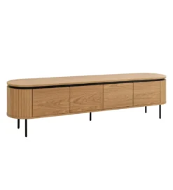 Stolik pod TV ATELIER 200 cm kolor naturalnego dębu*Invicta Interior Discount