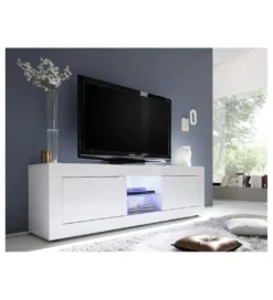 Stolik pod TV BASIC 180 cm biały*MCA Linia Włoska Clearance