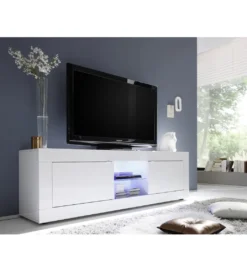 Stolik pod TV BASIC 180 cm biały*MCA Linia Włoska Clearance