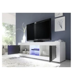 Stolik pod TV BASIC 180 cm biały*MCA Linia Włoska Clearance