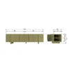 Stolik pod TV BASU 200 cm drewno sosny moss*WOOOD Hot