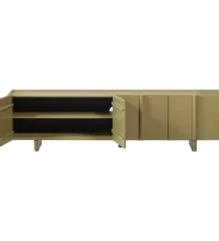Stolik pod TV BASU 200 cm drewno sosny moss*WOOOD Hot