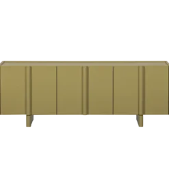 Stolik pod TV BASU 152 cm drewno sosny moss*WOOOD