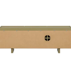 Stolik pod TV BASU 152 cm drewno sosny moss*WOOOD