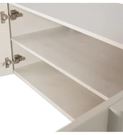 Stolik pod TV BASU 200 cm drewno sosny dust*WOOOD Sale