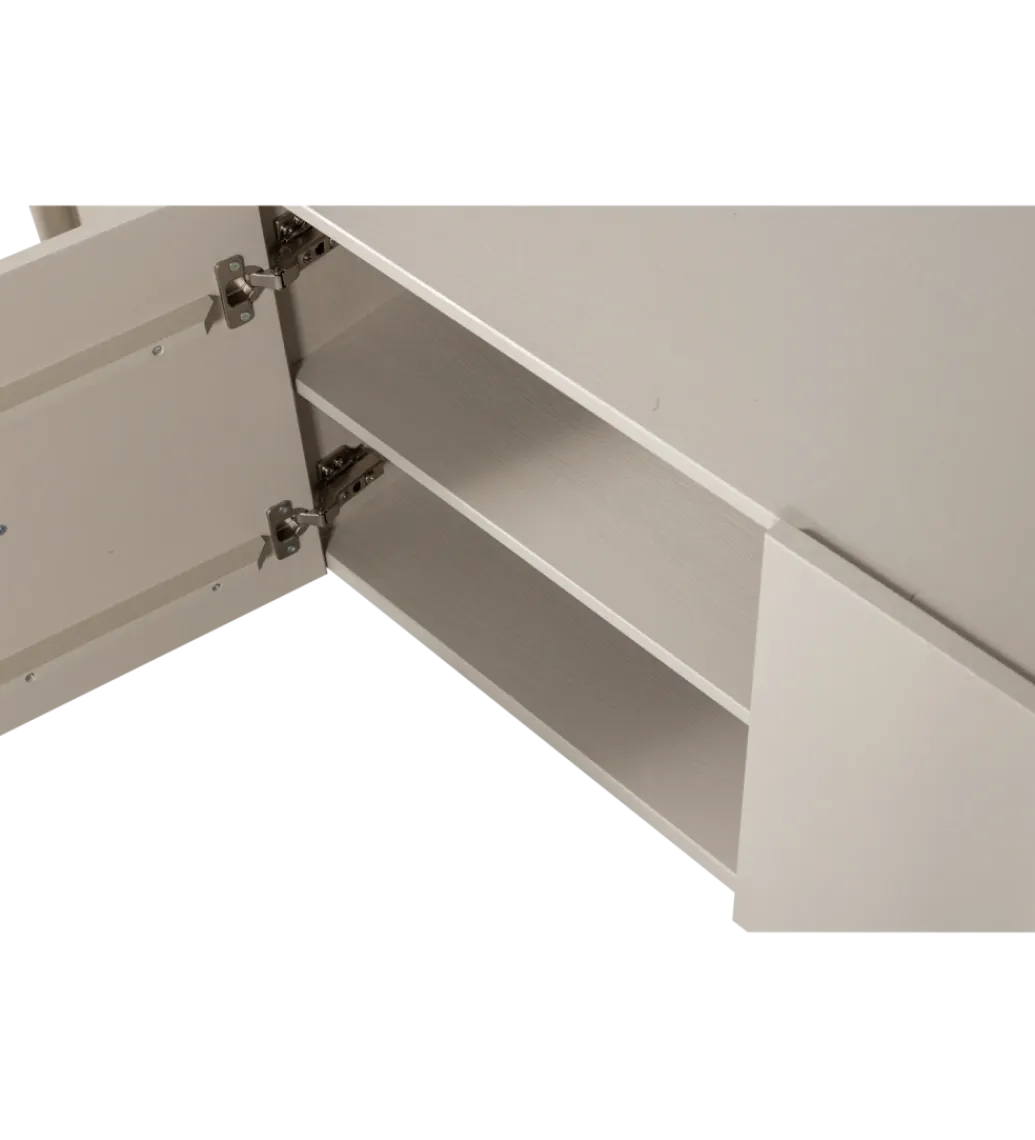 Stolik pod TV BASU 152 cm drewno sosny dust*WOOOD Outlet