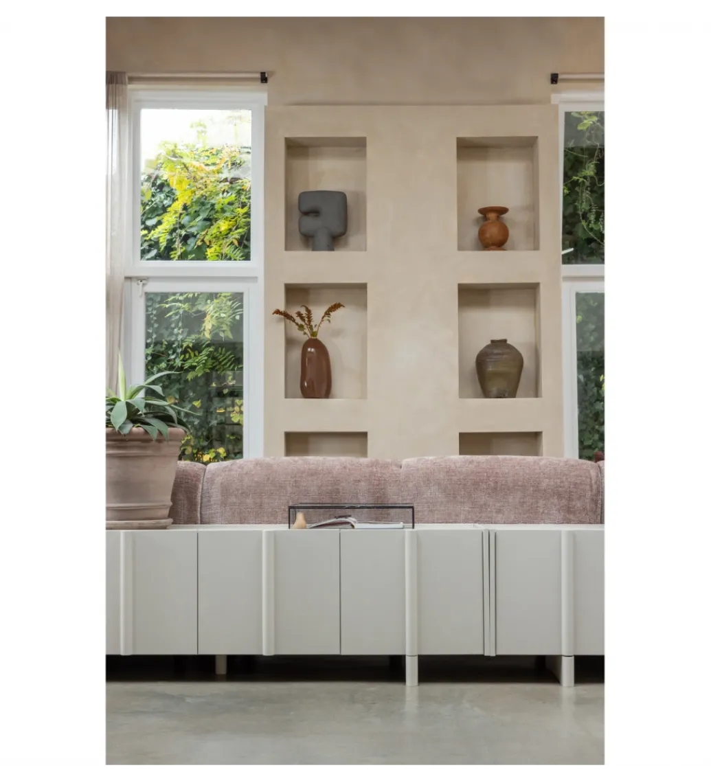 Stolik pod TV BASU 152 cm drewno sosny dust*WOOOD Outlet