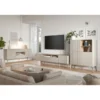 Stolik pod TV BELUCI 160 cm kaszmir*Halmar Hot