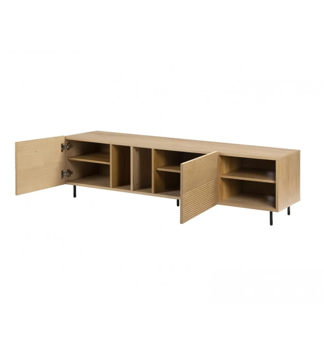 Stolik pod TV BESTER 180 cm naturalny*Imeri Outlet