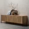 Stolik pod TV BONO 180 cm drewno jesion naturalny*WOOOD New