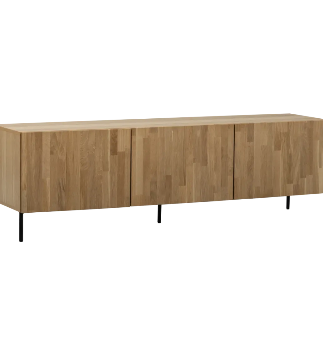 Stolik pod TV BONO 180 cm drewno jesion naturalny*WOOOD New