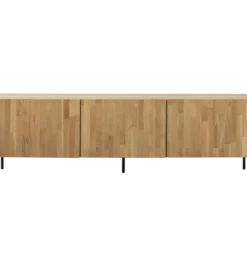 Stolik pod TV BONO 180 cm drewno jesion naturalny*WOOOD New