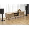 Stolik pod TV BORNEO 150 cm W Kolorze Dąb Artisan*Halmar New
