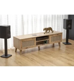 Stolik pod TV BORNEO 150 cm W Kolorze Dąb Artisan*Halmar New
