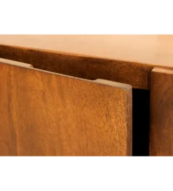 Stolik pod TV BRASIL 160 cm drewno mango brązowy*Invicta Interior