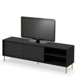 Stolik pod TV BULLET 180 cm czarny*Halmar Online