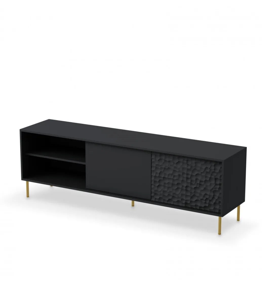 Stolik pod TV BULLET 180 cm czarny*Halmar Online