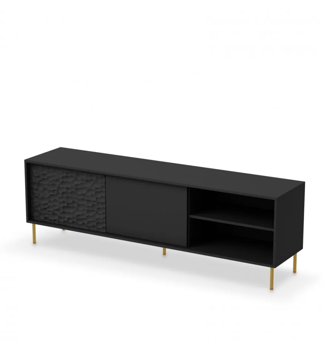 Stolik pod TV BULLET 180 cm czarny*Halmar Online
