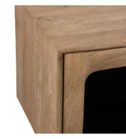 Stolik pod TV BURNIE drewno mango*Zona-Design Best
