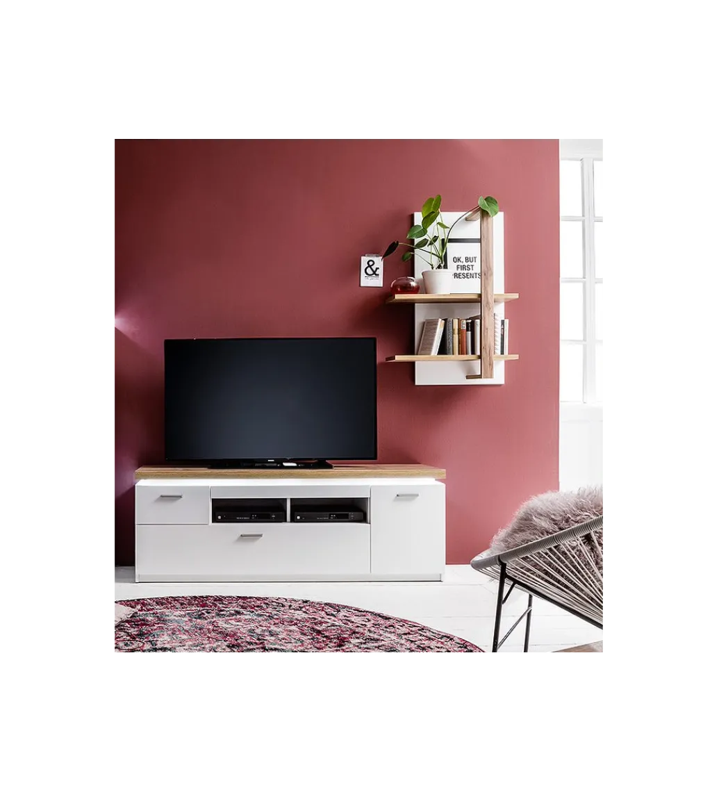 Stolik Pod TV CALI 156 Cm Biały*MCA Online