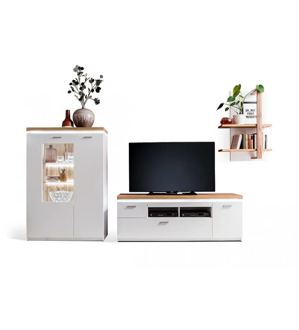 Stolik Pod TV CALI 156 Cm Biały*MCA Online
