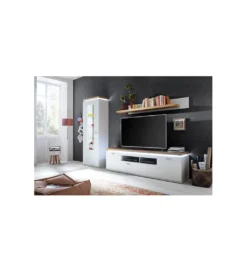 Stolik pod TV CALI 196 cm biały*MCA Outlet