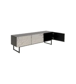 Stolik pod TV CARINO 150 cm srebrna*KARE Best