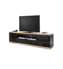 Stolik pod TV CHIARO 200 Cm Czarny*MCA New
