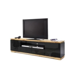Stolik pod TV CHIARO 200 Cm Czarny*MCA New