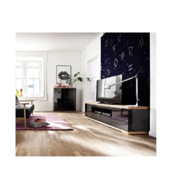 Stolik pod TV CHIARO 200 Cm Czarny*MCA New