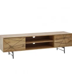 Stolik pod TV COMBRE 160 cm w kolorze dąb*WOHNLING, GERMANY Clearance
