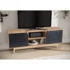 Stolik pod TV CYRUS 150 cm w optyce dębu*WOHNLING, GERMANY