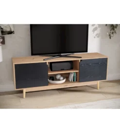 Stolik pod TV CYRUS 150 cm w optyce dębu*WOHNLING, GERMANY
