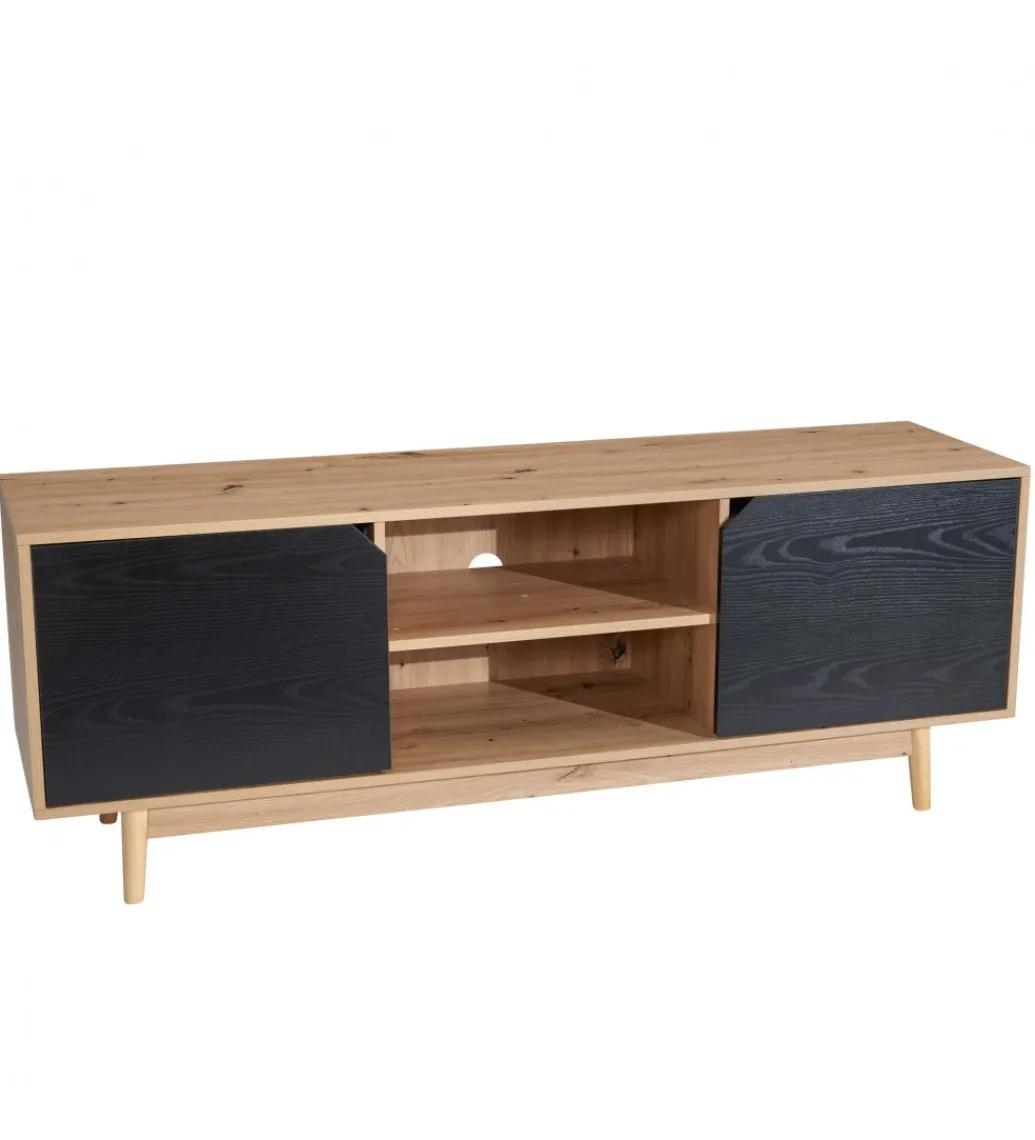 Stolik pod TV CYRUS 150 cm w optyce dębu*WOHNLING, GERMANY