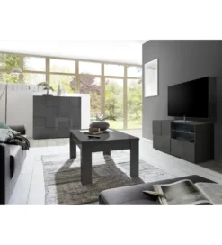 Stolik pod TV DAMA 120 cm antracyt*MCA Linia Włoska Sale