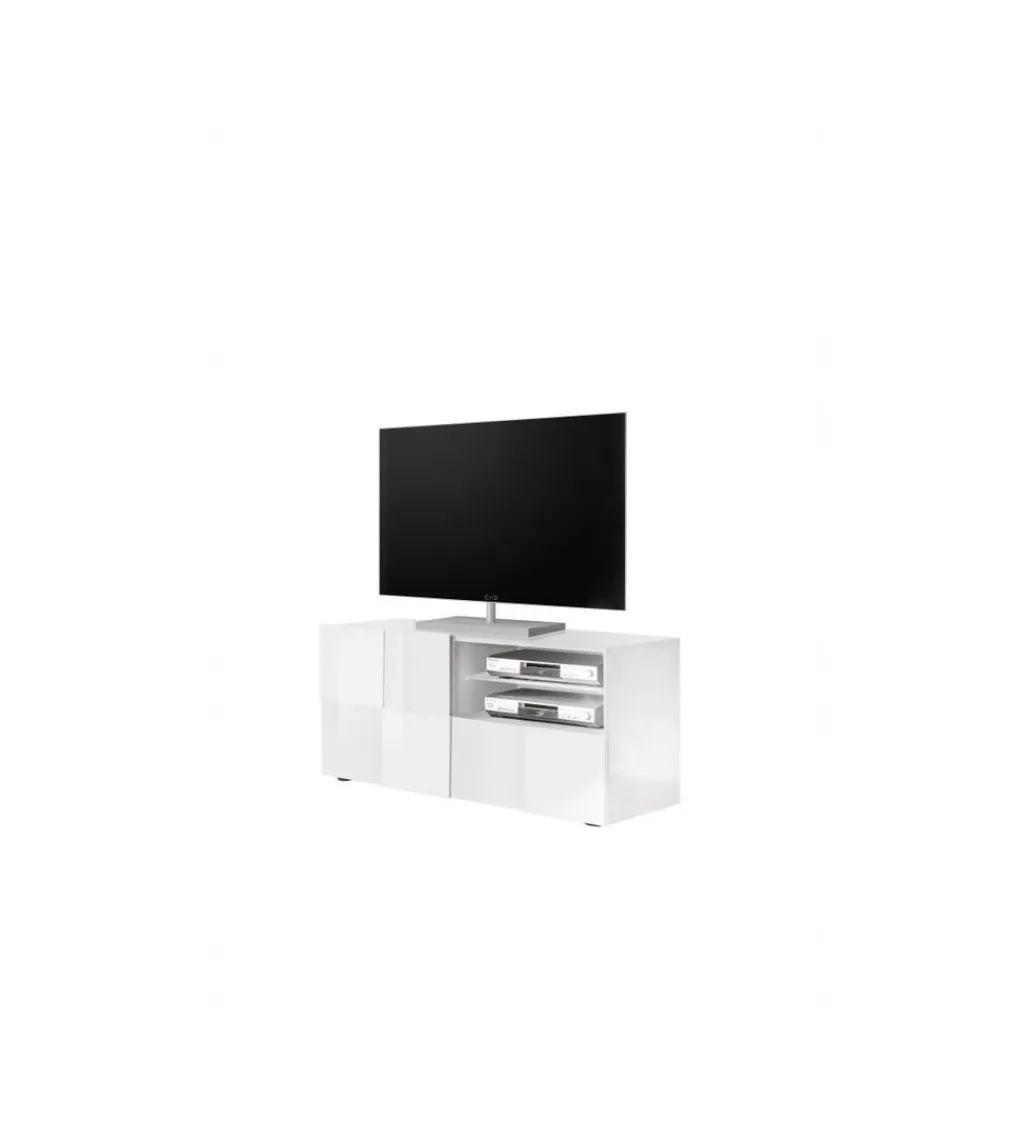 Stolik pod TV DAMA 120 cm biały*MCA Linia Włoska Outlet