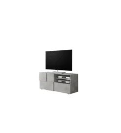 Stolik Pod TV DAMA 122 Cm w optyce betonu*MCA Linia Włoska Discount