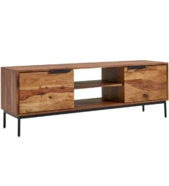 Stolik pod TV ELCANTO 147 cm drewno sheesham*WOHNLING, GERMANY Best