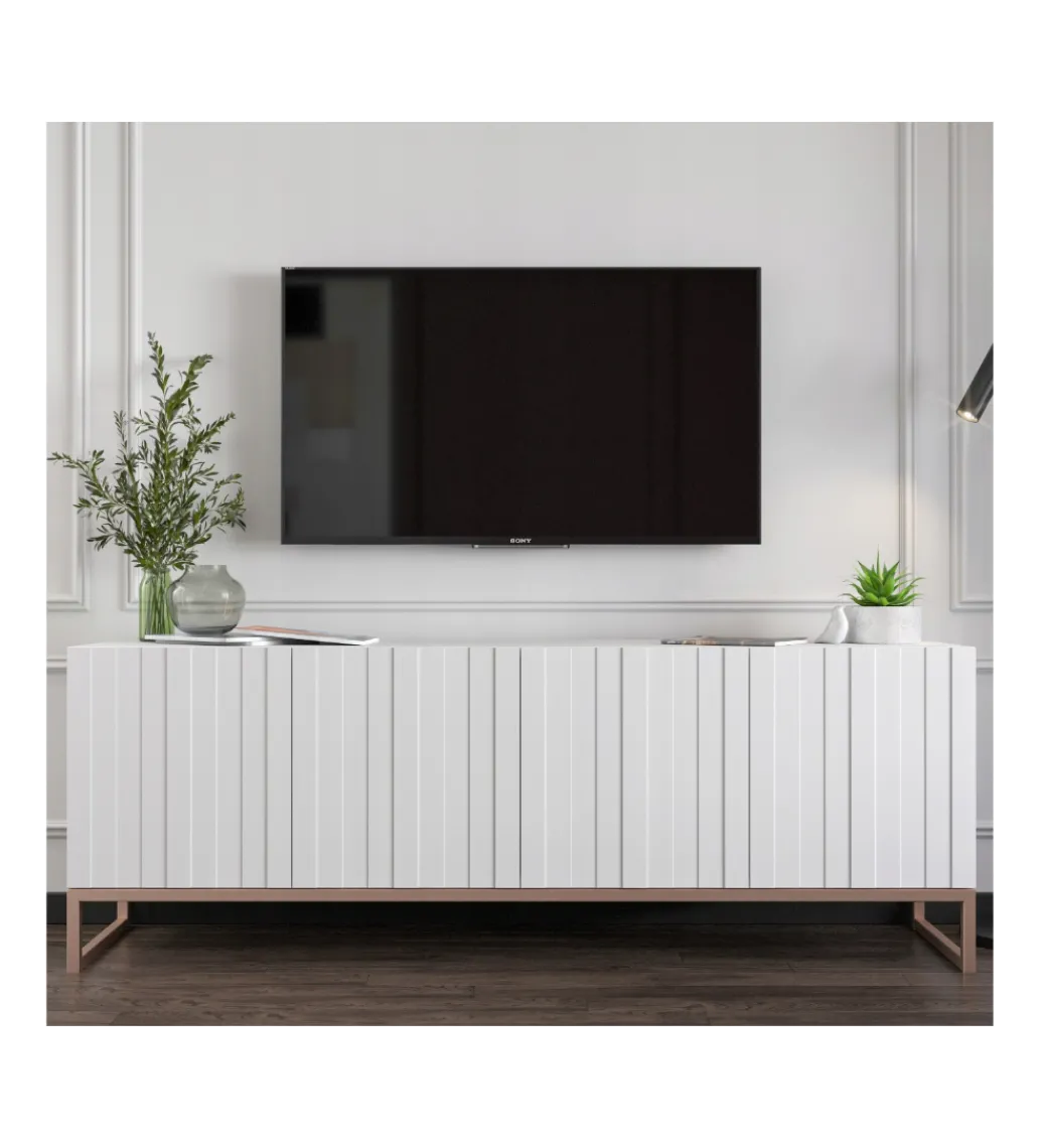 Stolik pod Tv ELPIS 150 cm biały*Polski Design ML Sale