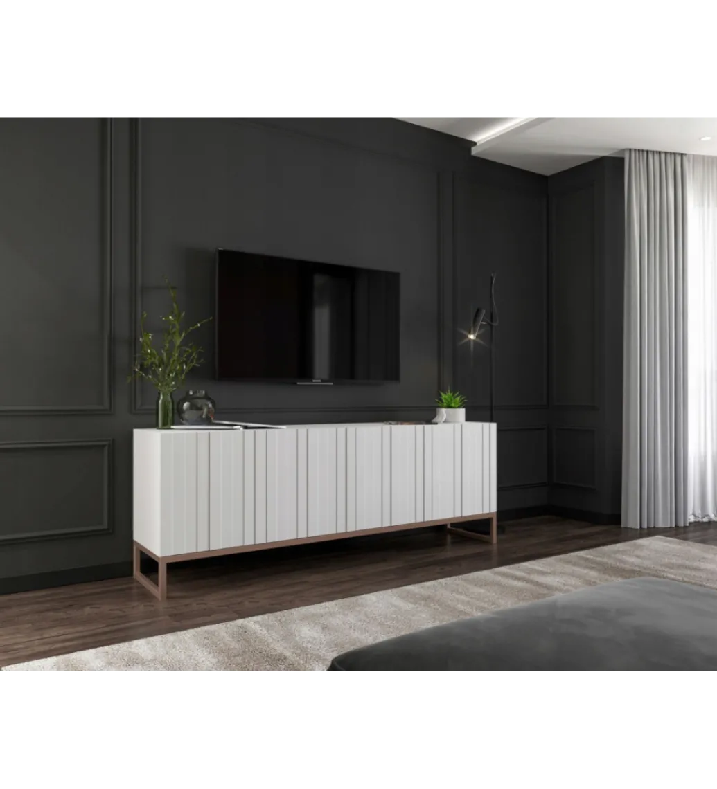Stolik pod Tv ELPIS 150 cm biały*Polski Design ML Sale