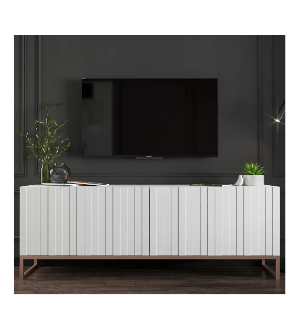 Stolik pod Tv ELPIS 150 cm biały*Polski Design ML Sale