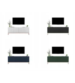 Stolik pod Tv ELPIS 150 cm granatowy*Polski Design ML
