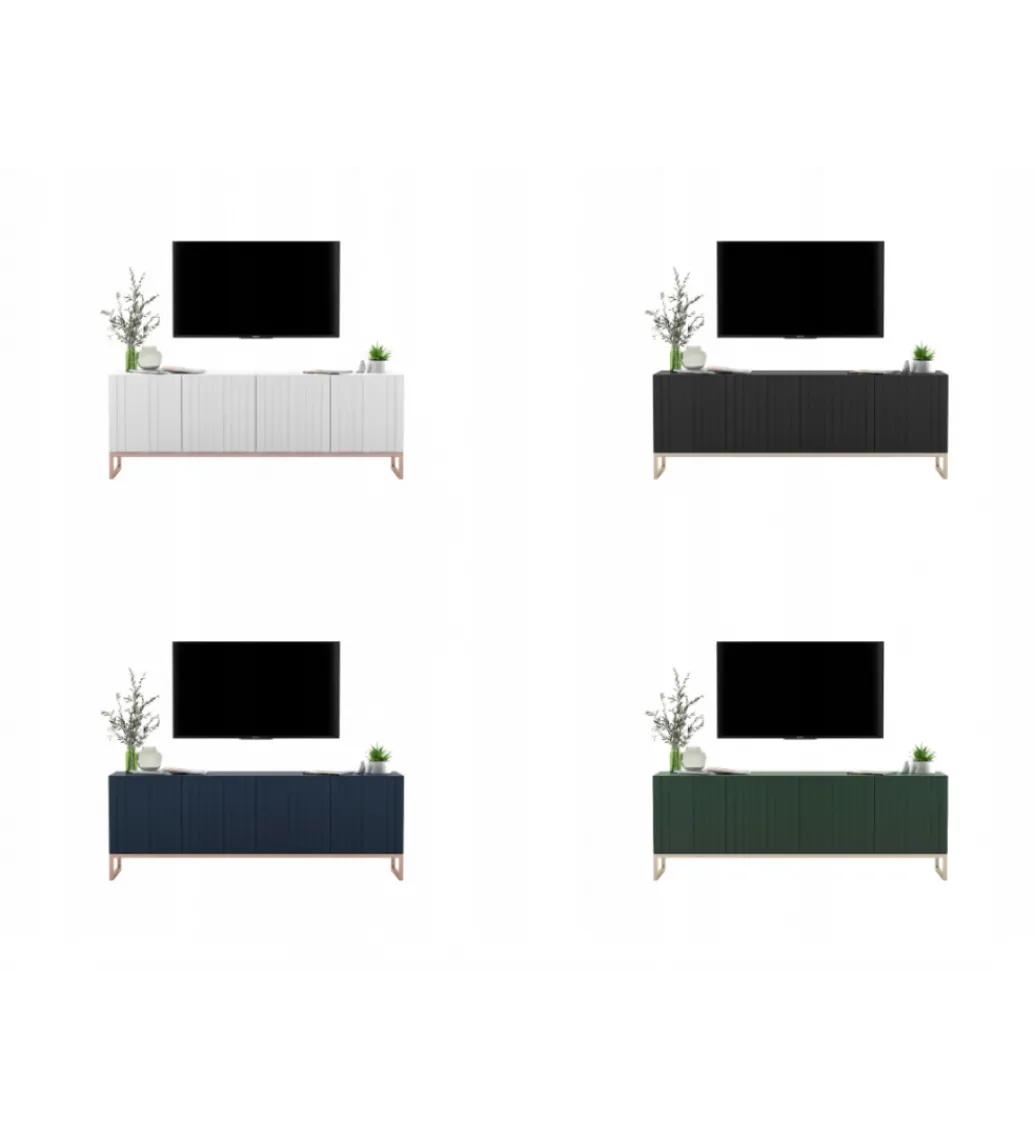 Stolik pod Tv ELPIS 150 cm granatowy*Polski Design ML