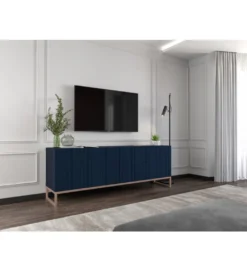 Stolik pod Tv ELPIS 150 cm granatowy*Polski Design ML