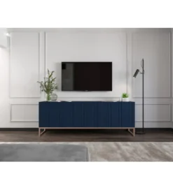 Stolik pod Tv ELPIS 150 cm granatowy*Polski Design ML